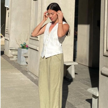 Τα summer trousers που θα αντικαταστήσουν το go-to τζιν μας το καλοκαίρι