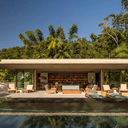 Μια εξοχική κατοικία στη Βραζιλία μετατρέπεται στο πιο ήρεμο καταφύγιο ever