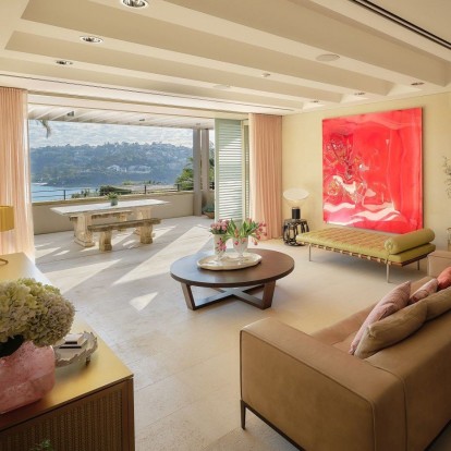 Αυτό το σπίτι στο Sydney συνδυάζει υπέροχα τους κομψούς εσωτερικούς χώρους με την καταπληκτική θέα στο Middle Harbour