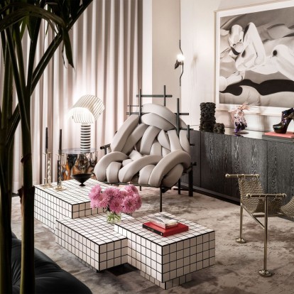 Πώς ο Yves Saint Laurent και η Kylie Minogue έγιναν πηγή έμπνευσης γι' αυτό το ultra-sexy διαμέρισμα στο Brooklyn