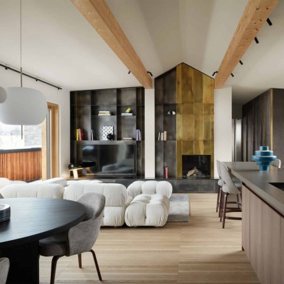 Ένα διαμέρισμα στο Kirchberg προσφέρει έναν εντελώς σύγχρονο τρόπο εμπειρίας στα βουνά