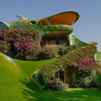 Ένα μοναδικό παράδειγμα οργανικής αρχιτεκτονικής στο Μεξικό 