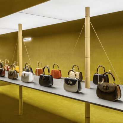 Ο οίκος Gucci υμνεί τη δεξιοτεχνία του bamboo με μία καθηλωτική έκθεση στη Σαγκάη