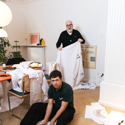 O αρχιτέκτονας Μήνας Κοσμίδης και ο εικαστικός Θανάσης Δάπης συζητούν για τις δημιουργικές εκπλήξεις που ετοιμάζουν  