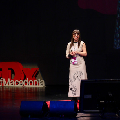 H συνομιλία με τη σύμβουλο ενδυνάμωσης ΑΜΕΑ, Παρασκευή Σαλαβγιά, είναι η μεγαλύτερη πηγή έμπνευσης σήμερα