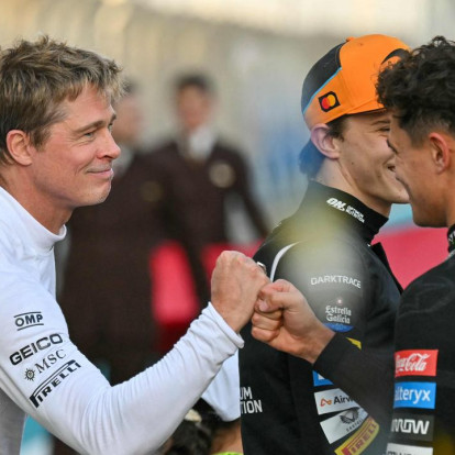 Πώς ο πιλότος της Formula 1 Lando Norris δίδαξε στον Brad Pitt τους κανόνες της αγωνιστικής οδήγησης;