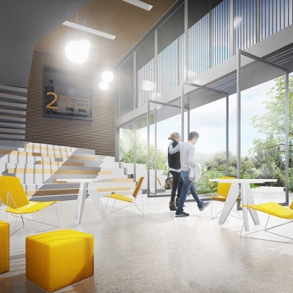 Το πρώτο βραβείο για τη νέα Φοιτητική Λέσχη του Αμερικανικού Κολλεγίου Θεσσαλονίκης