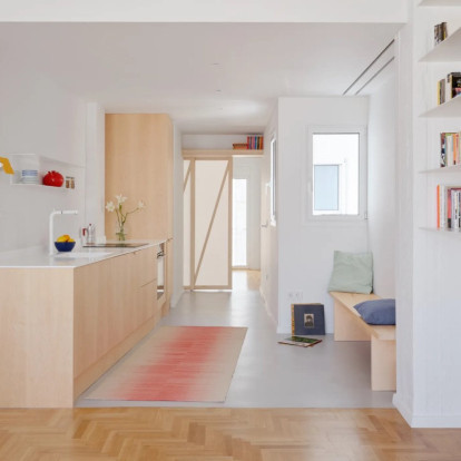 6 design hacks που χάρισαν σε αυτό το σπίτι 70 τ.μ. στα Εξάρχεια περισσότερο φως και χώρο