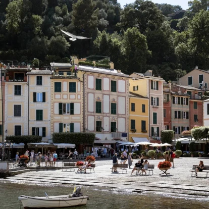 Ένα Mediterranean-inspired σπίτι με μαγευτική θέα στη καρδία του Πορτοφίνο 