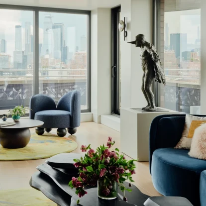 Στη Νέα Υόρκη, ένα διαμέρισμα με μαγευτική πανοραμική θέα 360 μοιρών 