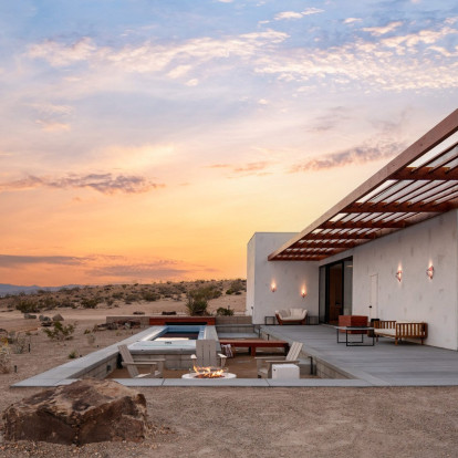 Ένα ονειρικό καταφύγιο στην έρημο της Καλιφόρνια όπου κάθε βραδιά αποτελεί μία ξεχωριστή εμπειρία