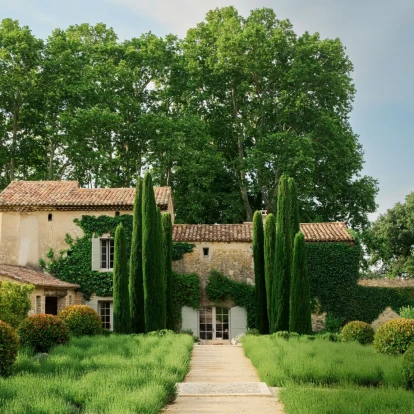Στην Προβηγκία, μια διαχρονική έπαυλη μεταμορφώθηκε σε ιδανικό καταφύγιο που συνδυάζει ιστορία και γοητεία