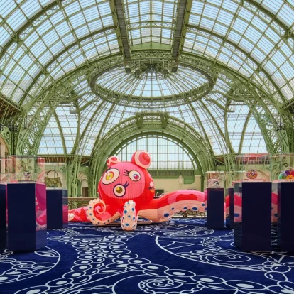 Η νέα συλλογή Louis Vuitton x Takashi Murakami «καταλαμβάνει» το Grand Palais στο Παρίσι