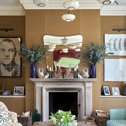 Μια βικτωριανή κατοικία στο δυτικό Λονδίνο που συνδυάζει με μαεστρία την παράδοση με τις παιχνιδιάρικες λεπτομέρειες