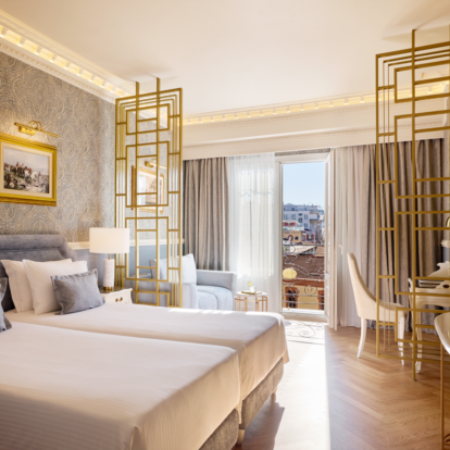 Τα Deluxe Category δωμάτια του ανανεωμένου Mediterranean Palace