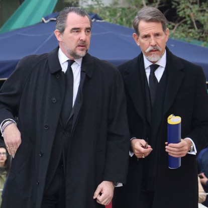 Το τελευταίο αντίο στην Πριγκίπισσα Ειρήνη στη Μητρόπολη Αθηνών