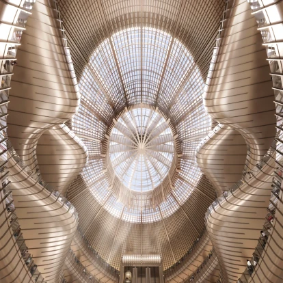 Το αεροδρόμιο των Zaha Hadid Architects, το μεγαλύτερο στην Αφρική μέχρι σήμερα, θα υποδέχεται 110 εκατομμύρια επιβάτες ετησίως