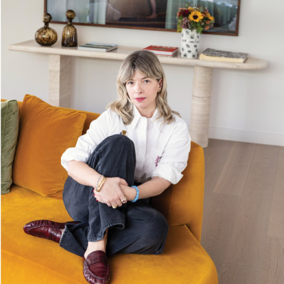 Personal Aesthetics: H Ρεγγίνα Κουρή ανοίγει τις πόρτες του σύγχρονου σπιτιού της στο Παλαιό Ψυχικό