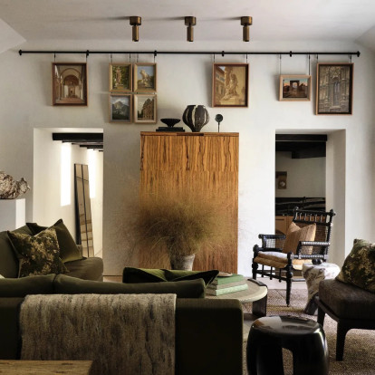 Το farmhouse στην εξοχή της Νέας Υόρκης αποτελεί μια σύγχρονη κατοικία με αυθεντική ρουστίκ αισθητική