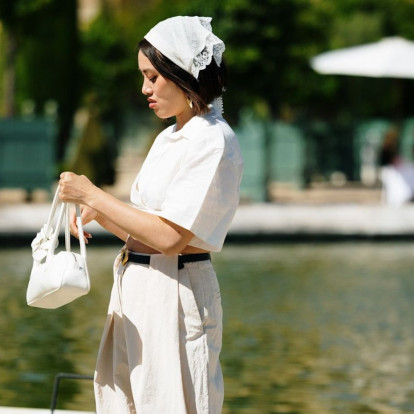 Τα white accessories είναι η μεγαλύτερη τάση του καλοκαιριού
