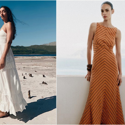 Τα flare dresses που κολακεύουν τη σιλουέτα σας και δεν θα μπορείτε να αποχωριστείτε
