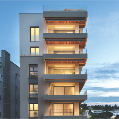 Redefining City Living: Όταν μια σύγχρονη πολυκατοικία στο Καραμπουρνάκι αγκαλιάζει το πράσινο με ανεμπόδιστη θέα στον Θερμαϊκό