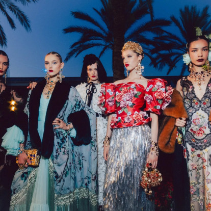Η Σικελία πρωταγωνιστεί ξανά στην Alta Moda των Dolce&Gabbana