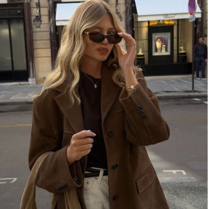 4 τρόποι να φορέσουμε το suede jacket το φθινόπωρο
