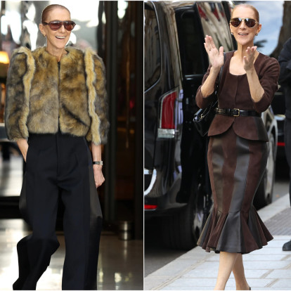 Céline keeps going on: Τα one-of-a-kind looks της Céline Dion στους δρόμους του Παρισιού