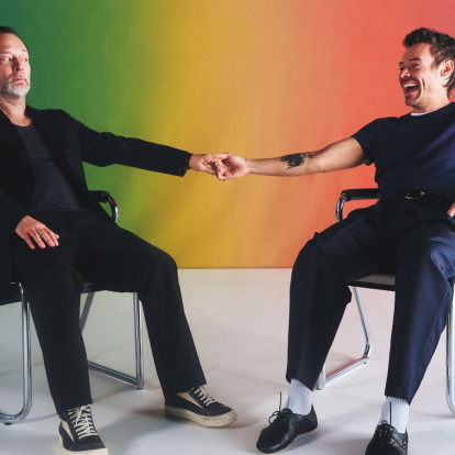 Ο Harry Styles και ο Thom Yorke σε μια συνάντηση που εξέπληξε παγκοσμίως τους music lovers