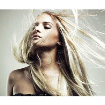 Stylish long hair  