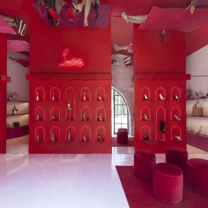 Στα εγκαίνια του νέου Pop Up Store του Christian Louboutin στη Μύκονο 