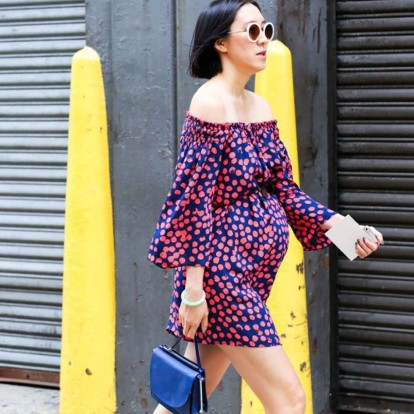 Τα πιο στιλάτα καλοκαιρινά looks για τις μέλλουσες μητέρες 