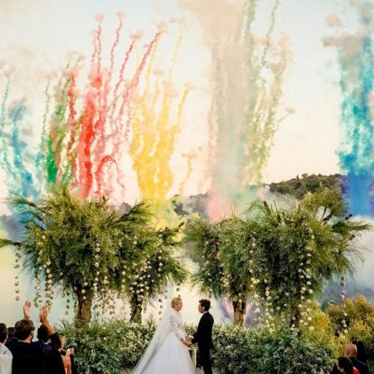 H φαντασμαγορική τελετή και η διακόσμηση από τον γάμο της Ferragni