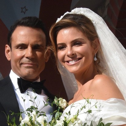 Ο γάμος αλά ελληνικά της Maria Menounos στο χωριό του πατέρα της