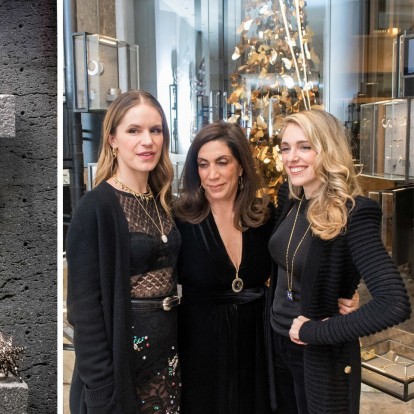 Ileana Makri: Λάμψεις παντού στο Christmas Trunk Show 