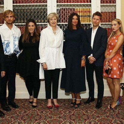 Theresa May welcomes