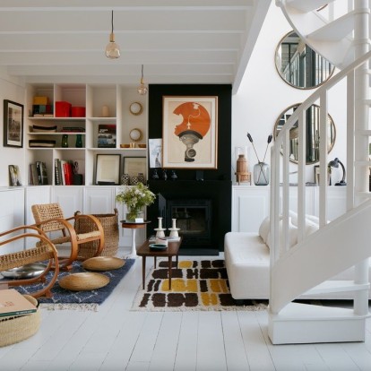 Ένα φωτεινό loft στο Παρίσι αναδεικνύει την ανεπιτήδευτη γαλλική κομψότητα