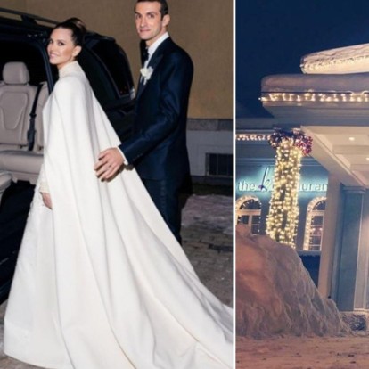 O Σταύρος Νιάρχος και η Dasha Zhukova παντρεύτηκαν σε μία άκρως αριστοκρατική τελετή στο St Moritz