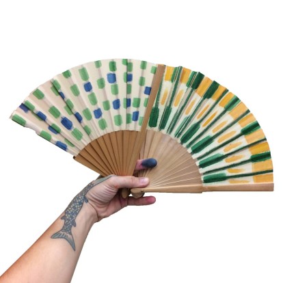 Η Κατερίνα Σταμάτη αναβιώνει την τέχνη της βεντάλιας 