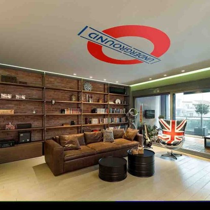 Rock vibes σε ένα νεανικό διαμέρισμα στη Θεσσαλονίκη