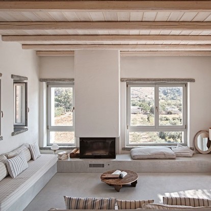 Το Rocksplit project στην Κέα είναι η επιτομή του bohemian στιλ διακόσμησης