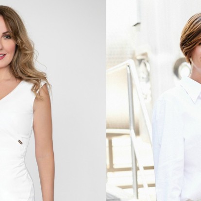 Δύο δυναμικές παρουσίες της Θεσσαλονίκης σε καίριες επαγγελματικές θέσεις αποδεικνύουν ότι η θηλυκή πλευρά θέτει ψηλά τον πήχη ﻿στον χώρο του επιχειρείν