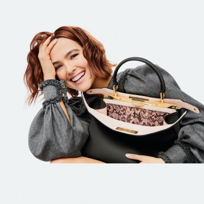 Ο οίκος Fendi συνεργάζεται με την ηθοποιό Zoey Deutch για τη νέα καμπάνια του