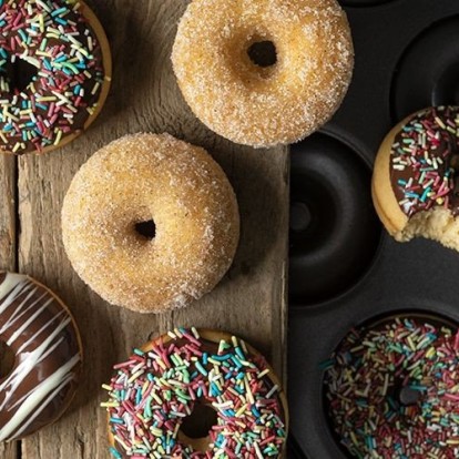 Δημιουργήστε τα πιο νόστιμα mini donuts φούρνου για να απολαύσετε εσείς & οι καλεσμένοι σας στο σπίτι