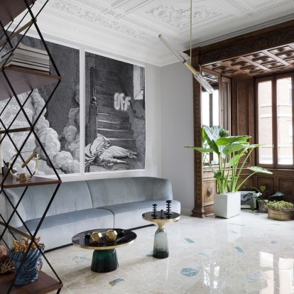 Μια ματιά στη μοναδική art nouveau κατοικία του φωτογράφου Adriano Russo & της συζύγου του Silvia στο Μιλάνο