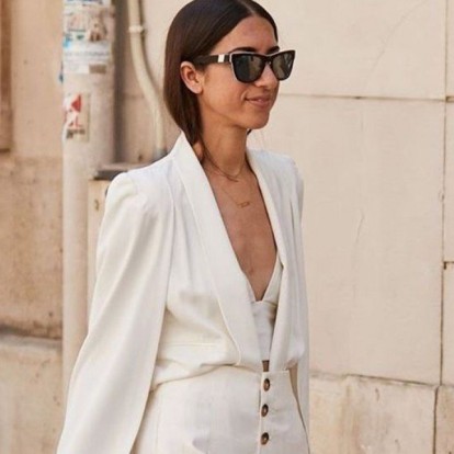 Πώς να φορέσετε ένα λευκό σύνολο σε όλες τις περιστάσεις το φθινόπωρο 