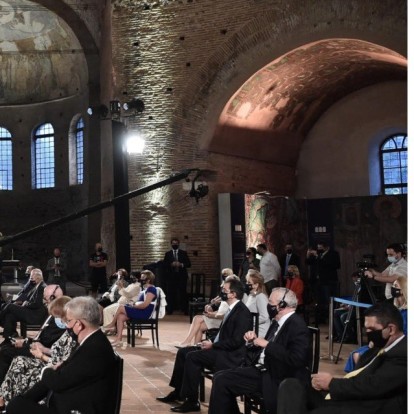 Βραβεία Αυτοκράτειρα Θεοφανώ: H καρδιά της Ευρώπης «χτύπησε» στη Ροτόντα της Θεσσαλονίκης -Ό,τι συνέβη στην αποψινή εκδήλωση