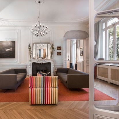 Μια ματιά σε ένα ειδυλλιακό διαμέρισμα στο Neuilly-sur-Seine, στο Παρίσι  