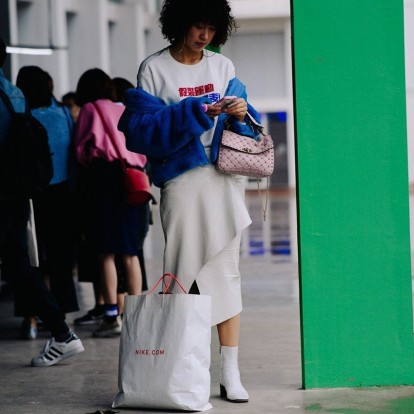 Μαθήματα μόδας από τους attendees του Shanghai FW 